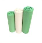 Eco Friendly Supermarket Shopping Square Bottom Handle Plastic Biodegradable Bag