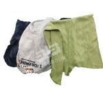 Trapos de algodon industrial blanco industrial use color T-shirt 100% cotton rag