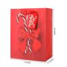 Buy cheap Fancy Holiday Merry Christmas Gift Shopping Luxury Paper Bags with Customized Logo from wholesalers