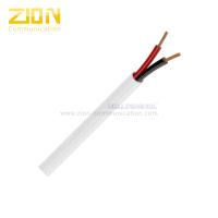 Buy cheap 22AWG 2 Cores Stranded Bare Copper Audio Speaker Cable CMR Rated PVC In White product
