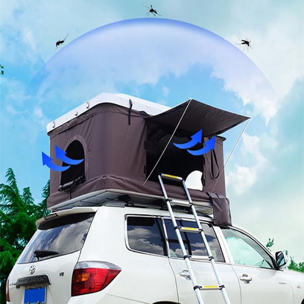 Buy cheap Outdoor 4 Season Roof Top Tent Breathable Rip Stop Canvas Stainless Steel Bracket from wholesalers