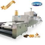 304 Stainless Steel PLC Controlled Food Bakery Equipment Tunnel Oven