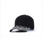 Adult 58cm Printed Cotton Advertising Baseball Caps Metal Strap