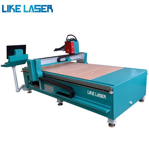 Buy cheap Bathroom Mirror Engraving Machine 1325 Fiber Laser Glass Marking CNC Machinery for Metal from wholesalers