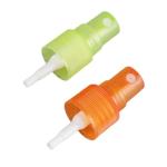 Buy cheap Green Orange Plastic 24mm Mist Spray Pump For PET Bottle from wholesalers
