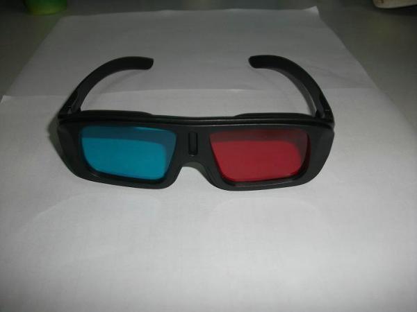 Buy cheap ABS Plastic Red Cyan 3D Glasses With 0.16mm PET Lenses from wholesalers