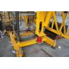 Buy cheap Window Cleaning Mast Climbing Work Platform Steel Painted from wholesalers