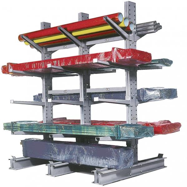 Buy cheap Rebar Storage Galvanised Cantilever Racking Q355 Steel Cantilever Racks from wholesalers