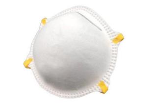 China FFP2 Cup Shaped Fine Particle Dust Mask With Adjustable Aluminum Nose Clip on sale