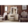 Buy cheap High end home furniture luxury double wood carving bed for bedroom furniture from wholesalers