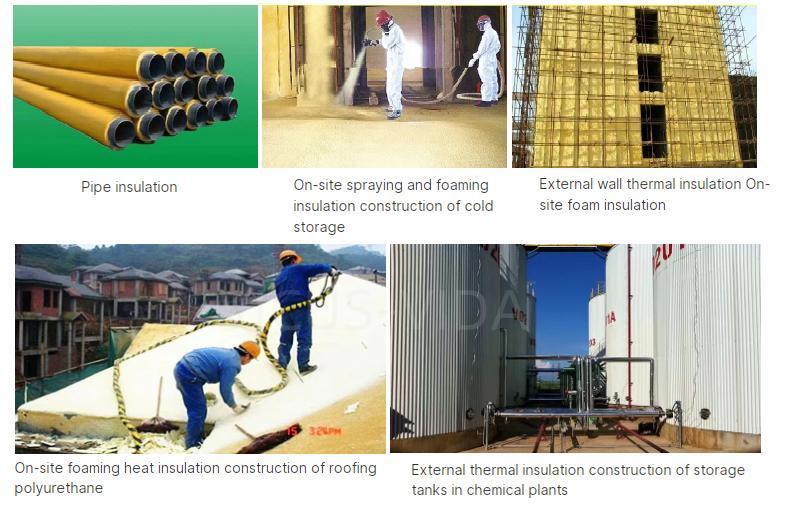 Two Component Polyurethane Rigid Foam Part a Blend Polyols Mixed with Isocyanate Mdi