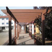 Buy cheap Eco Friendly WPC Pergola Composite HDPE Waterproof Modern Wood Pergola product