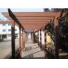 Buy cheap Eco Friendly WPC Pergola Composite HDPE Waterproof Modern Wood Pergola from wholesalers