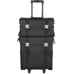 oxford cloth makeup beauty case with wheel big capacity