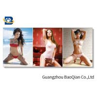 Buy cheap Eco - Friendly Material Lenticular Flip Beautiful Sexy Girl 3D Picture Wall product