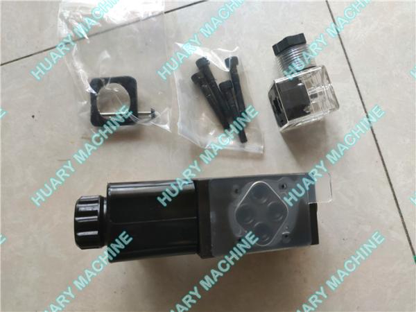 Buy cheap XCMG Crane parts, 803002434 4WE4D-A/D24S solenoid from wholesalers