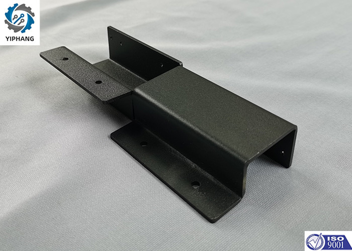 Custom SPCC Sheet Metal Punching Parts Black Precision Powdered Metal Parts