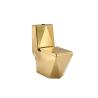 Buy cheap S Trap Golden Conjoined Toilet Sanitary Wares Wc Ceramic Diamond from wholesalers