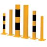 Buy cheap 1200mm Heavy Duty Steel Bollards 1600mm Yellow Safety Bollards from wholesalers