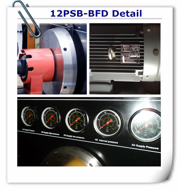 12PSB-BFD computer control large torque bosch diesel fuel injection pump test bench