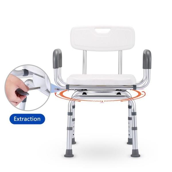 Buy cheap 360 Degrees Swivel Shower Chair For Elderly Lightweight And Comfortable from wholesalers