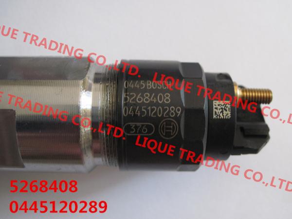 Buy cheap BOSCH INJECTOR 0445120289 / 5268408 Genuine Common rail injector 0445120289 / 0 445 120 289 for 5268408 from wholesalers