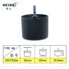 Buy cheap KR-P0394 HDPE Plastic 2 Inch Sofa Legs Round 2000PCS Quick Fitting 49g Weight from wholesalers