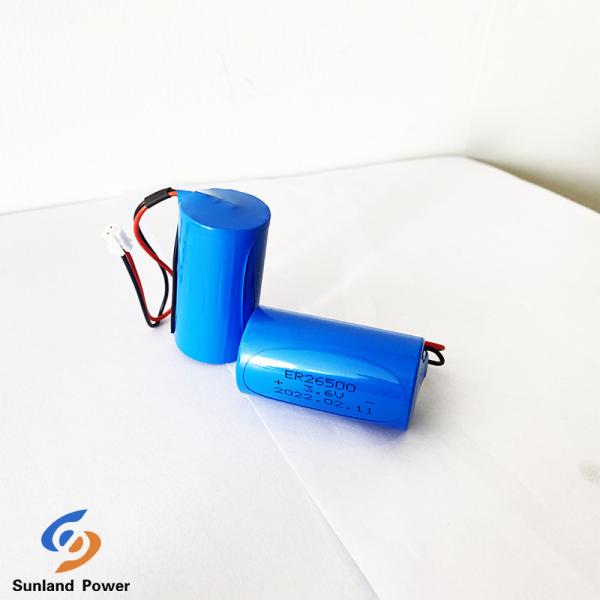 Buy cheap Non - Rechargeable 3.6V LiSOCL2 Battery ER26500 9AH With JST Connector For Mosquito Repellent Equipment from wholesalers