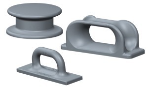 Door Hatch Steel Deck Boat Parts / Kevel Bitt Chock Metal Boat Kits