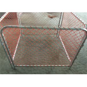 Buy cheap Chain wire mesh Rubbish Cage Containment for Auckland New Zealand Temporary product