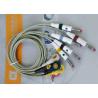 Buy cheap One Piece EKG Cable Banana Plug EKG Cable To Snap Type 2 Years Validity from wholesalers