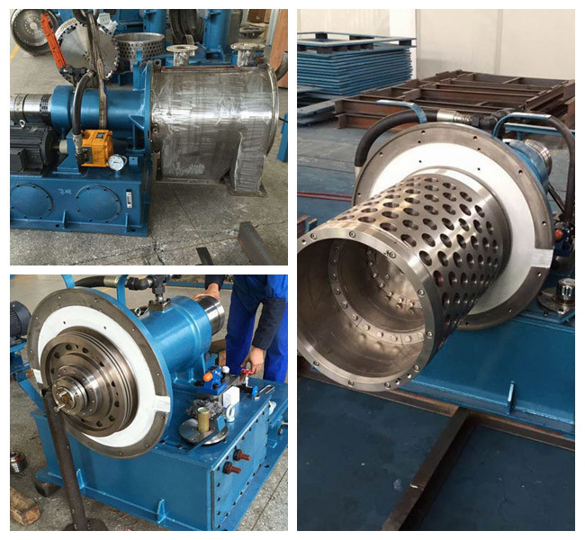 Two Stage Pusher Centrifuge For Sea Salt Dewatering And Mineral Salt