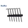 Buy cheap ISO9001 UL94V-0 Right Angle Header Connector Single Row 6 Pin 1000M Ohm from wholesalers