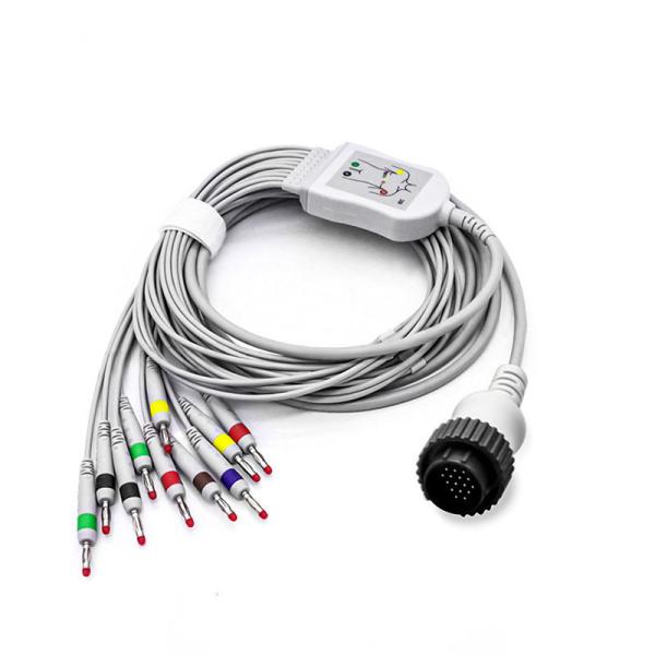 Buy cheap 10 Leads ECG EEG EKG Cable for Schille Bionet Patient Monitors TPE Insulated Lead Wires from wholesalers