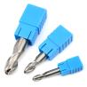 Buy cheap 2 Flute Carbide Ball Nose End Mill HRC45 Endmill Ballnose For Aluminum from wholesalers