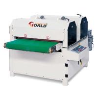 Buy cheap 1300mm 4ft width finishing brush sanding polishing machinery for grooved curved product
