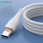 Nylon Braid PVC Mobile Phone Charging Cable Length 1M Anti Oxidation