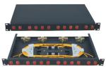 Cold rolled steel sheet electrostatic spraying FC12 Rack-Mounted Fiber Optic
