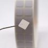 Buy cheap 7mmx7mm Permanent Adhesive Label 1.5mil White Matte High Temperature Resistant Polyimide Label from wholesalers