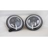 Buy cheap Black Chrome 7 Inch Round LED Headlights , IP67 4X4 40w LED Headlight from wholesalers