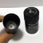 Black Lightweight Plastic Rum Whisky Bottle Tops 58mm Height For Glass Bottle