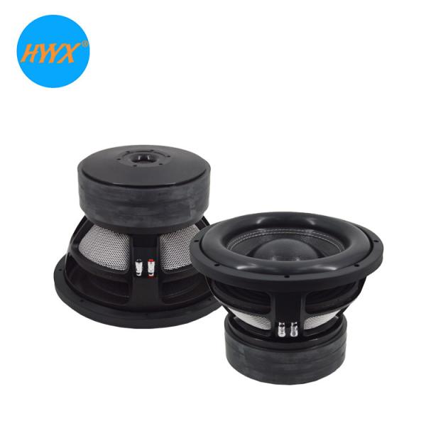 Buy cheap Dual 4 Ohm Paper Cone 2500W RMS SPL 12 Inch Subwoofer from wholesalers
