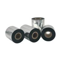 Buy cheap Wax Black Resin Printer Ribbons Thermal Transfer Ribbon 110mm*300m product