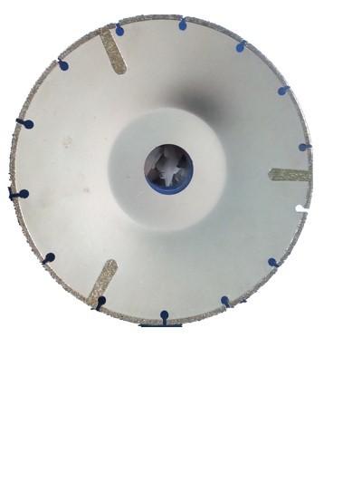 Buy cheap Electroplated Contour cutting Diamond Blade for natural stone marble from wholesalers