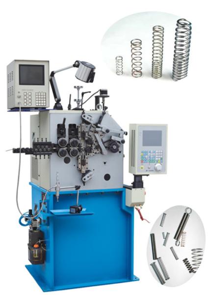 Quality High Speed Helical Spring Manufacturing Machine Unlimited Wire Feeding Length for sale