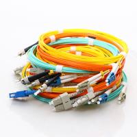 Buy cheap Duplex Multimode OM4 2 Meters 50/125 LC Fiber Optic Patch Cord product