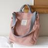 Buy cheap Korean Canvas Shoulder Bag Zipper Luxury Women Bags Designer Women Messenger Bag Female Simple Handbag Letter Printing tote from wholesalers