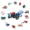Buy cheap 1000mm Wheel Tread Walking Farm Tractor 15hp 20hp Walk Behind Tractor from wholesalers