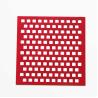 Buy cheap Stainless Steel Painting Square Hole Perforated Sheet For Sunshades from wholesalers