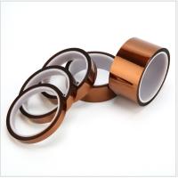 Buy cheap Electrical Insulation Polyimide Film Adhesive Tape H Grade No Releasing Paper product